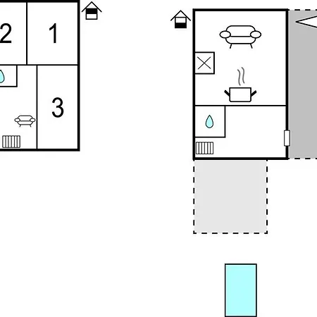 Holiday home Three-bedroom In